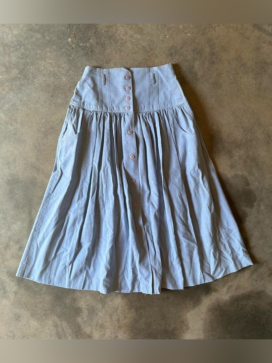 Counterparts Dresses & Skirts - Counterparts Button-Front High-Waist Midi Skirt